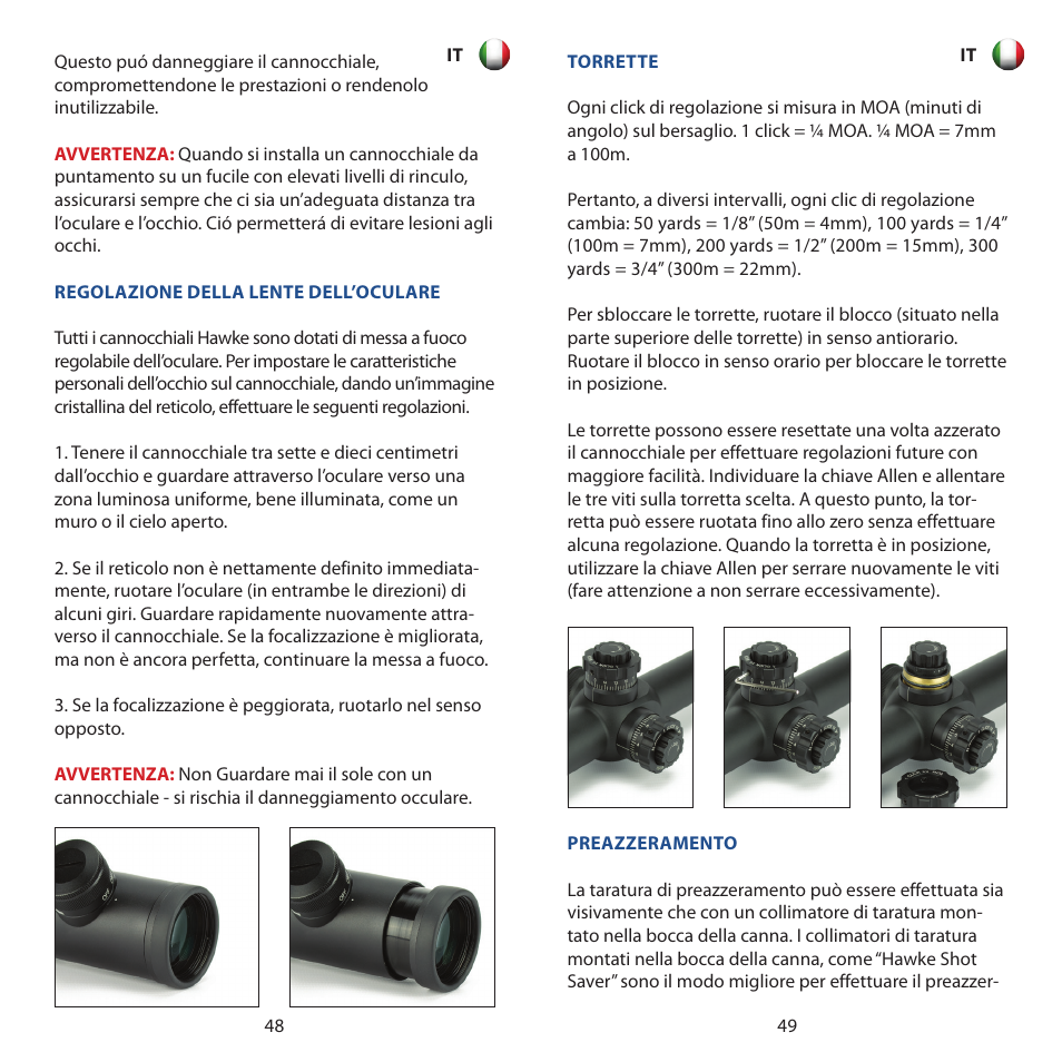 Hawke Optics Airmax 30 8-32x50 User Manual | Page 25 / 30