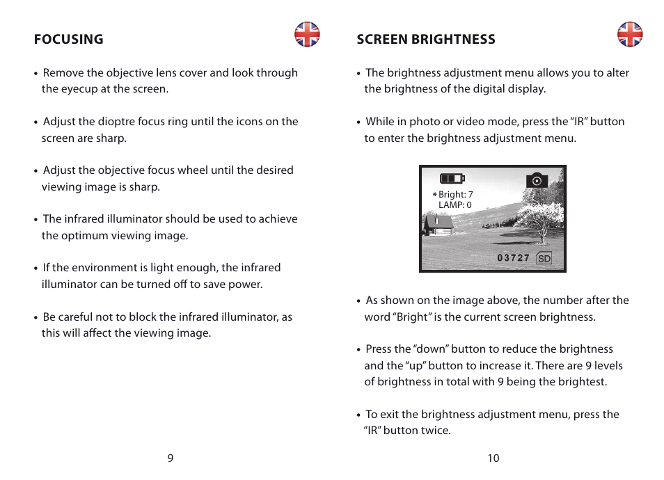 Hawke Optics Digital 5x User Manual | Page 6 / 12