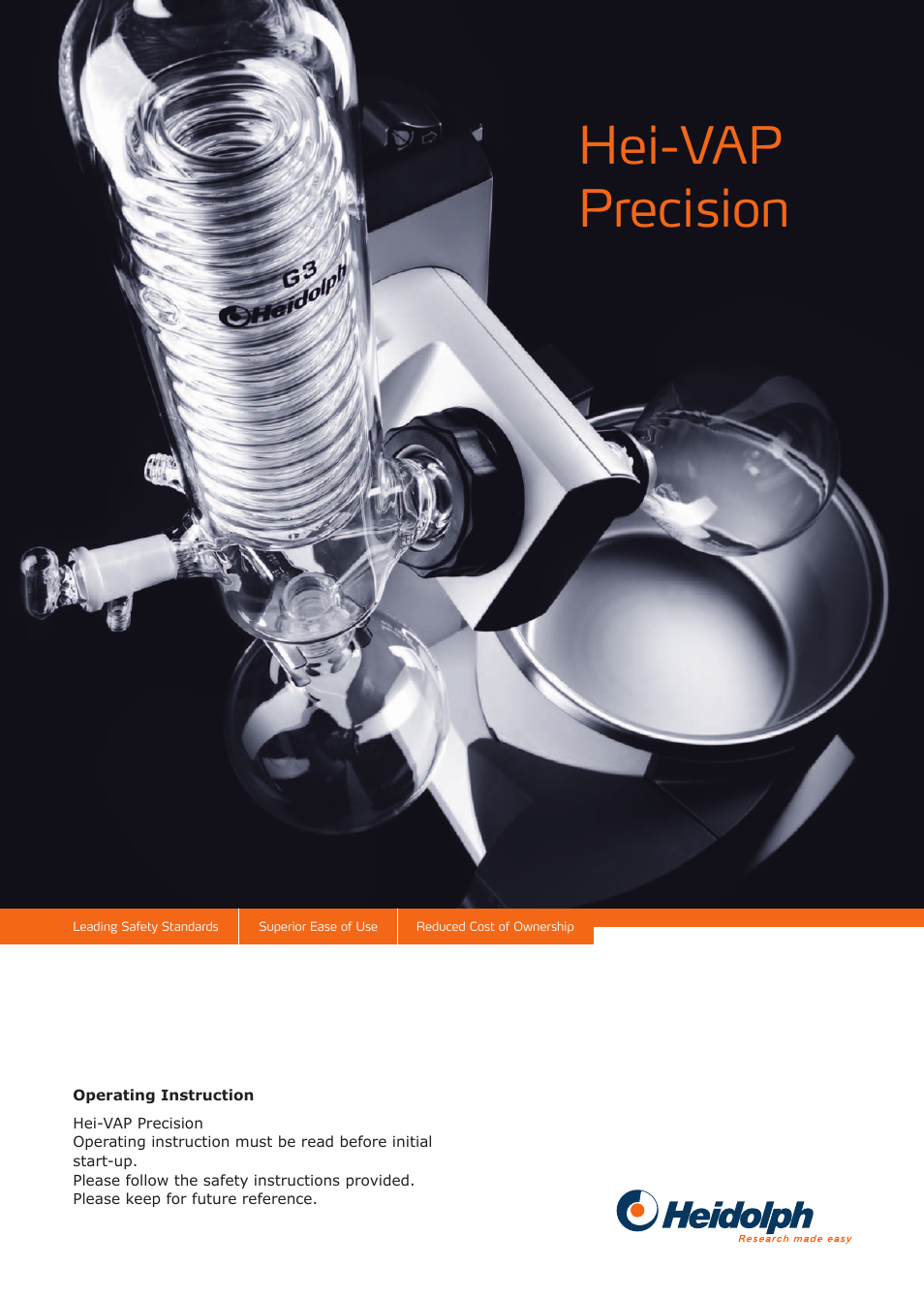 Heidolph Hei-VAP Precision User Manual | 59 pages