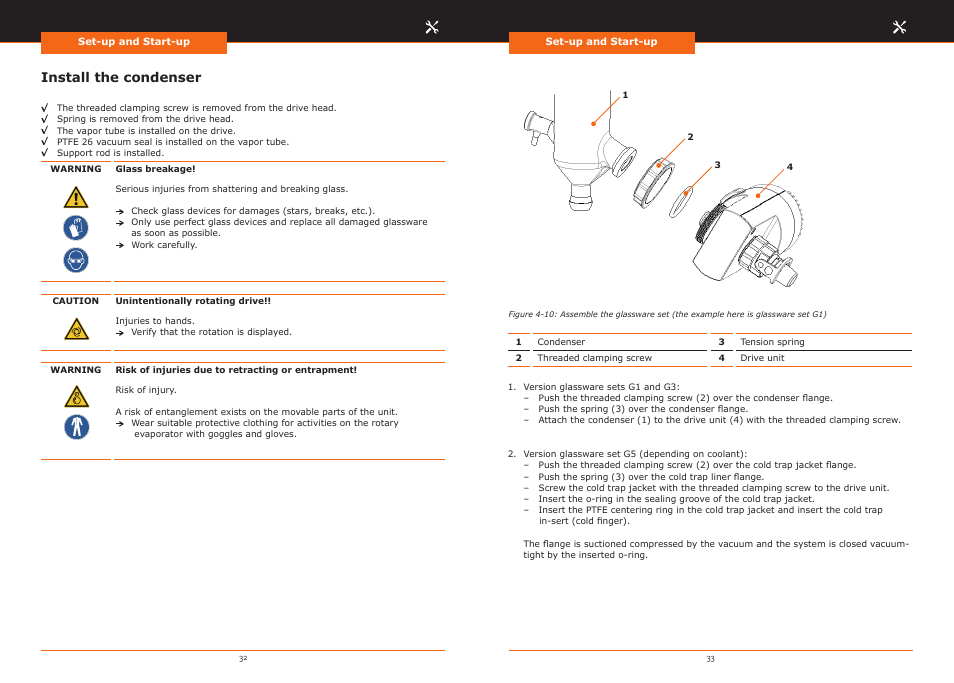 Install the condenser | Heidolph Hei-VAP Precision User Manual | Page 17 / 59