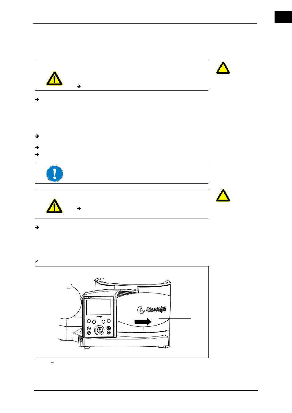 Setting up the basic unit, Start-up, Installing the heating bath | 3 setting up the basic unit, 4 start-up | Heidolph Hei-VAP Advantage User Manual | Page 23 / 84