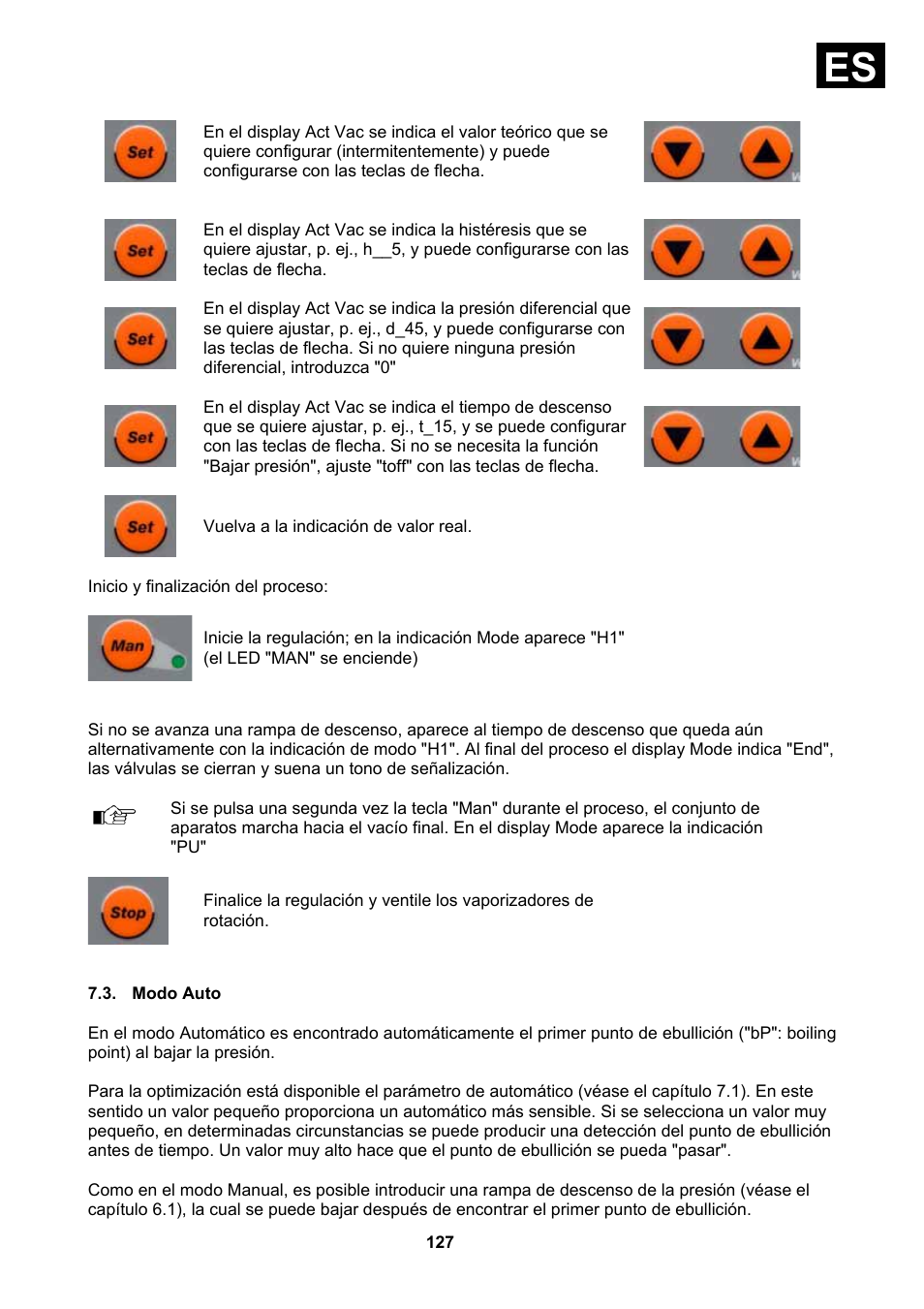 Modo auto | Heidolph Vacuum Switchbox User Manual | Page 127 / 188