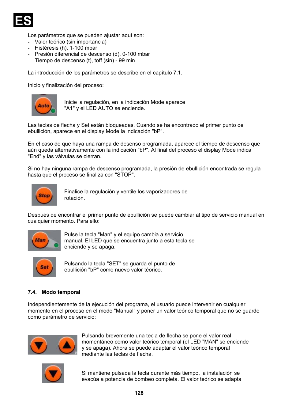 Modo temporal | Heidolph Vacuum Switchbox User Manual | Page 128 / 188