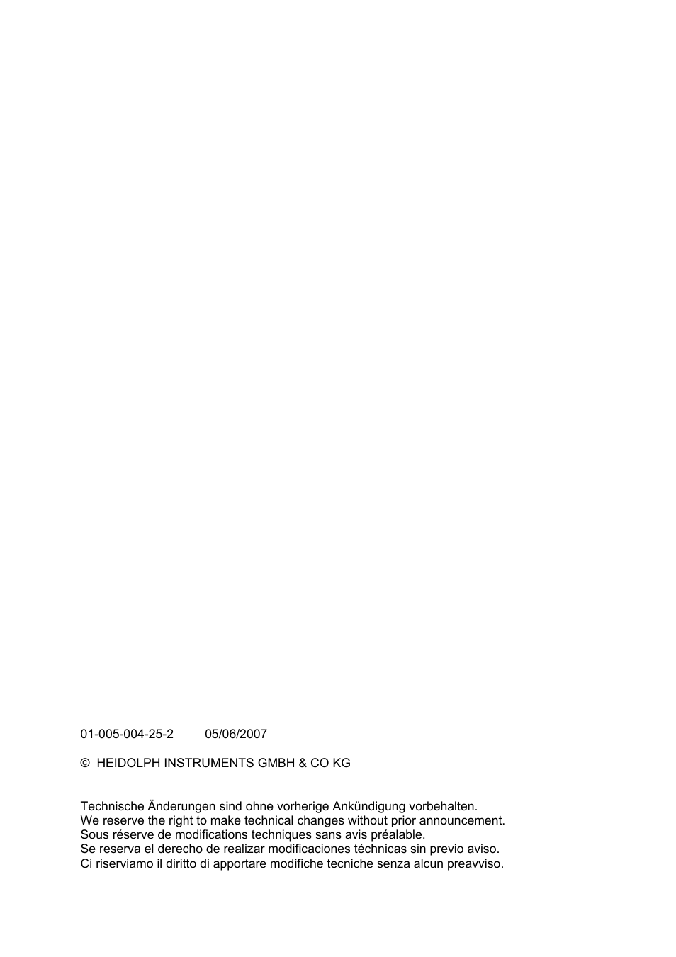 Heidolph Vacuum Switchbox User Manual | Page 188 / 188