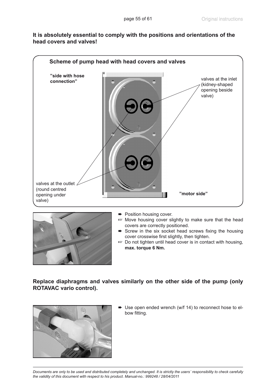 Heidolph ROTAVAC Vario pumping unit User Manual | Page 55 / 61
