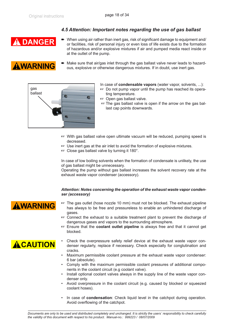 Heidolph ROTAVAC vario control User Manual | Page 18 / 34