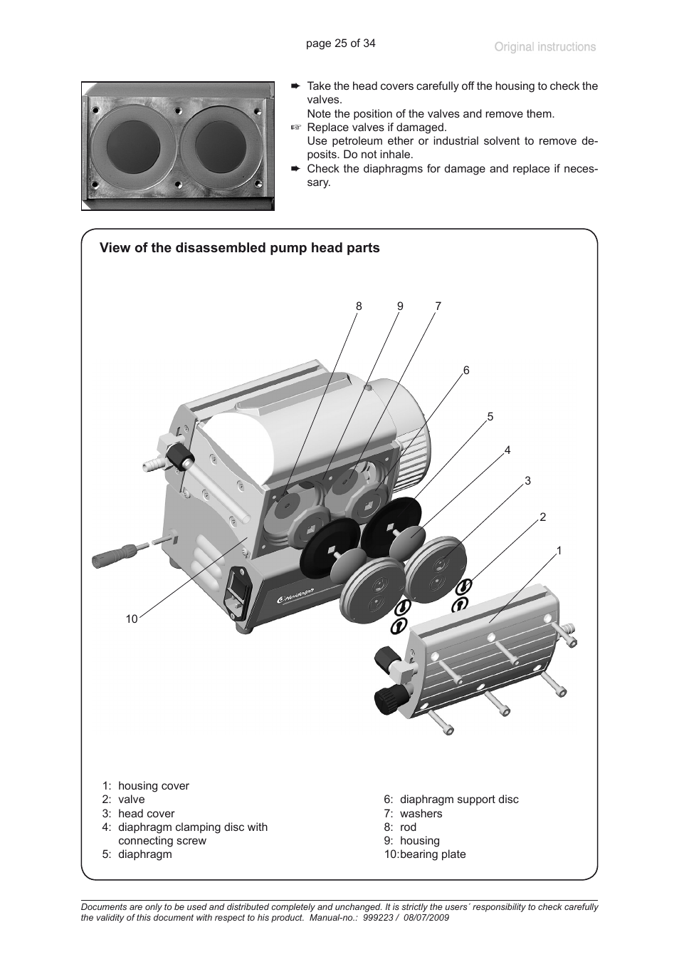 Heidolph ROTAVAC vario control User Manual | Page 25 / 34