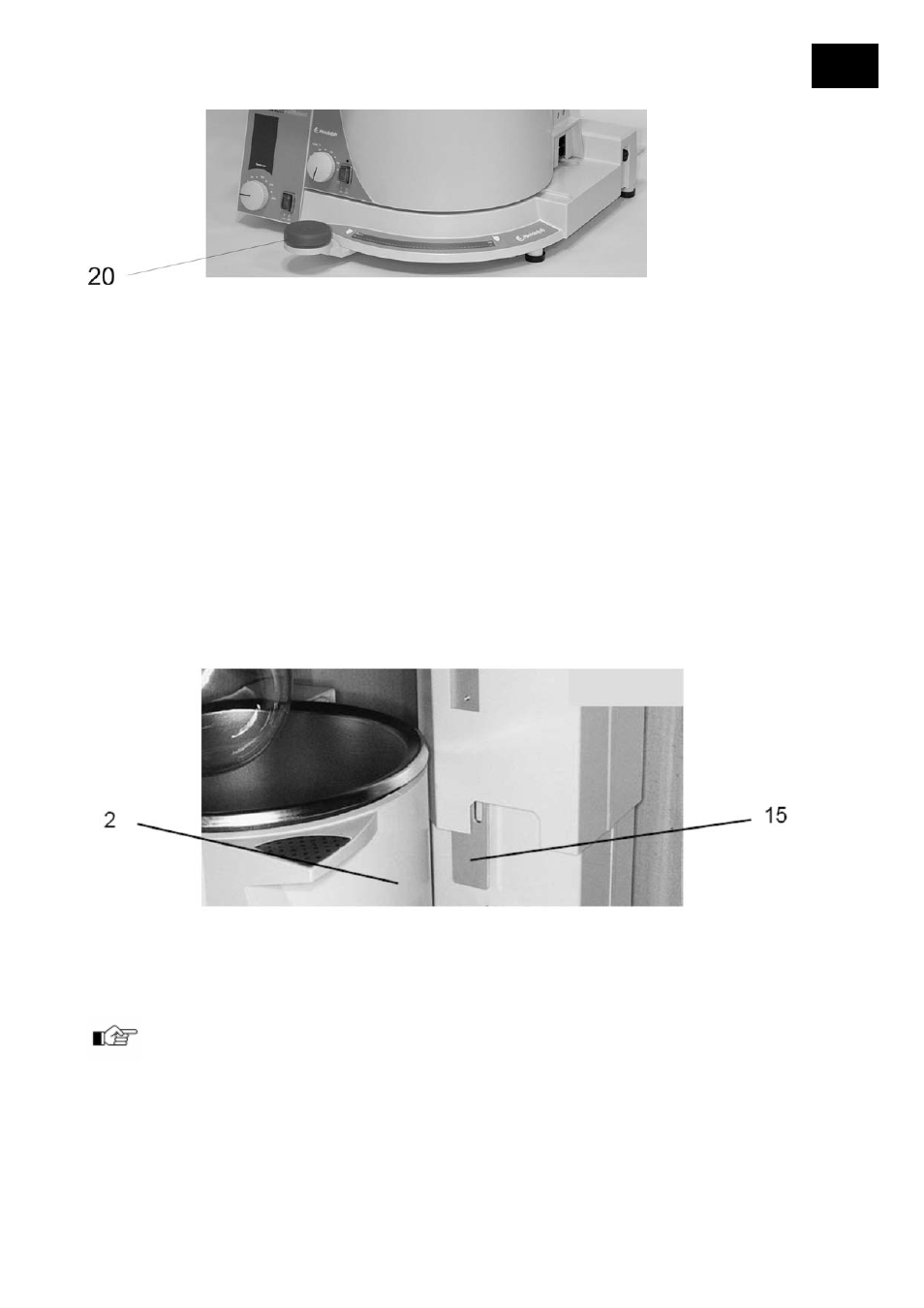 16 einstellung der kolbeneintauchtiefe, Einstellung der kolbeneintauchtiefe | Heidolph LABOROTA 4000 eco User Manual | Page 23 / 168