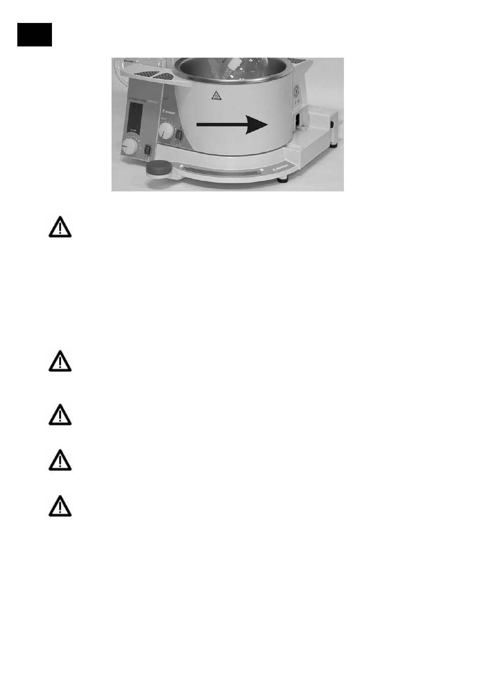 19 fill hot bath, Fill hot bath | Heidolph LABOROTA 4000 eco User Manual | Page 58 / 168