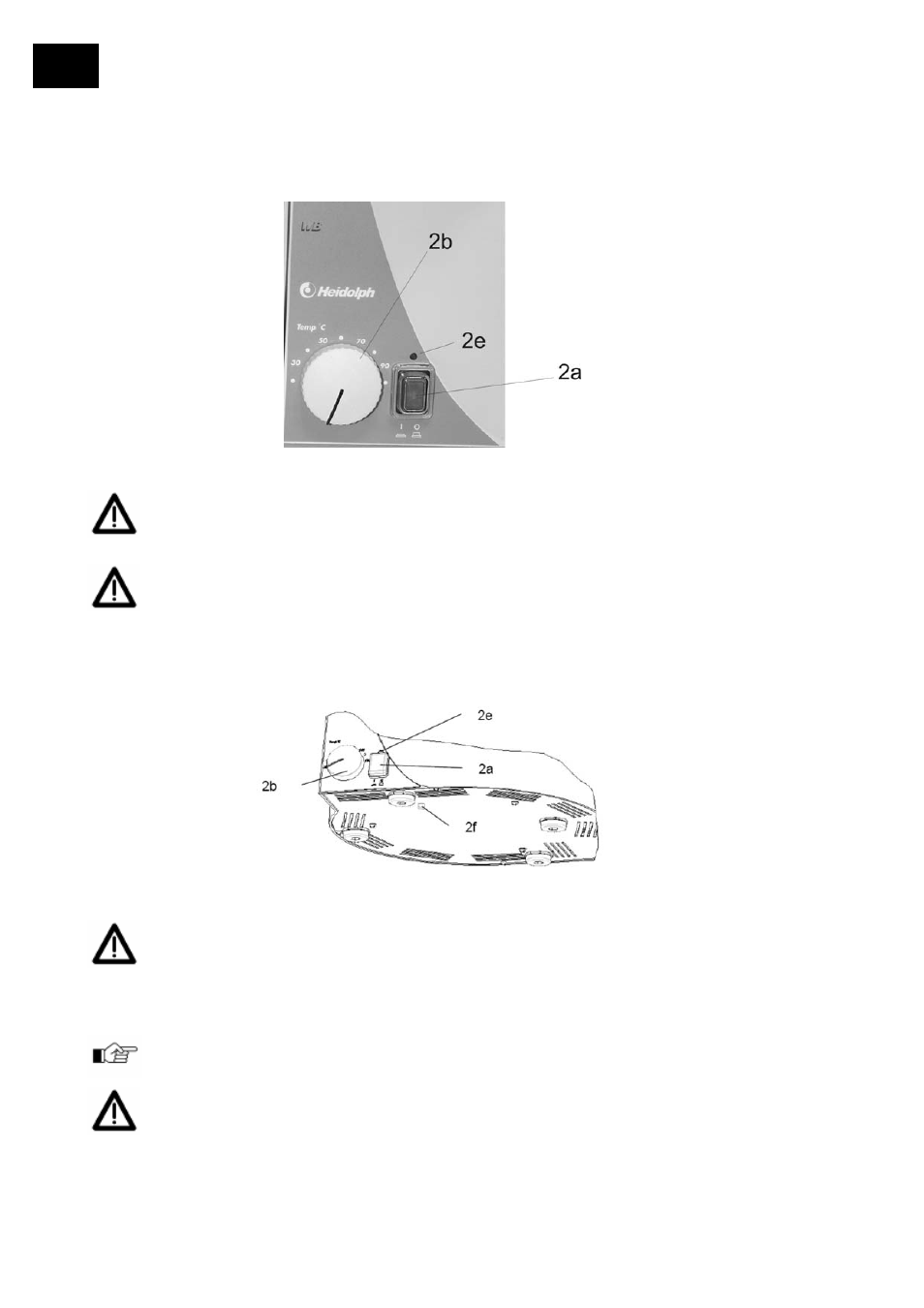 24 turn on and set rotary speed, Turn on and set rotary speed | Heidolph LABOROTA 4000 eco User Manual | Page 60 / 168
