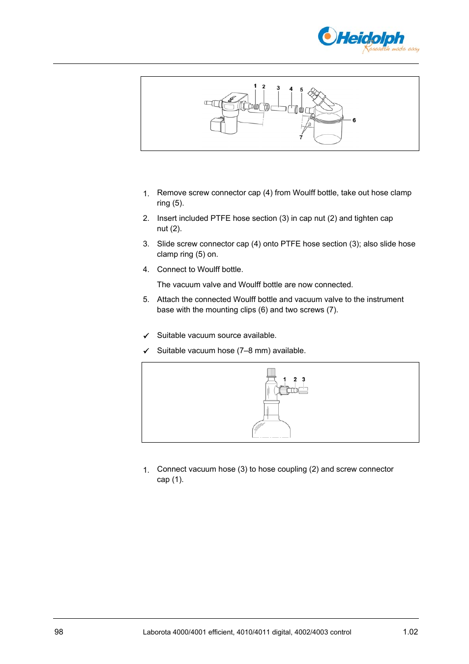 Heidolph LABOROTA 4000 up to 4003 User Manual | Page 100 / 364