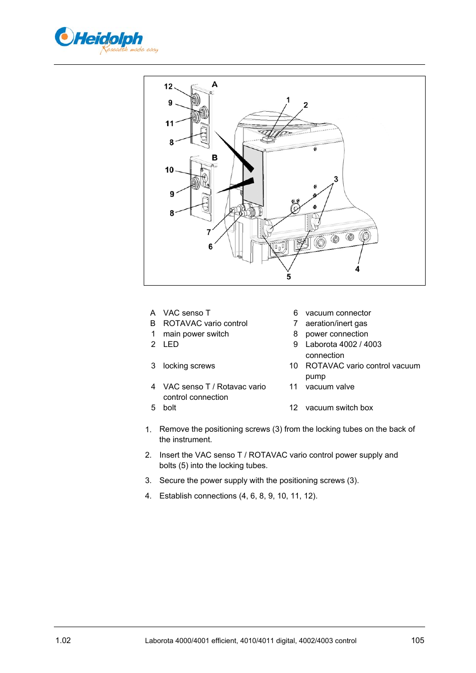 Heidolph LABOROTA 4000 up to 4003 User Manual | Page 107 / 364