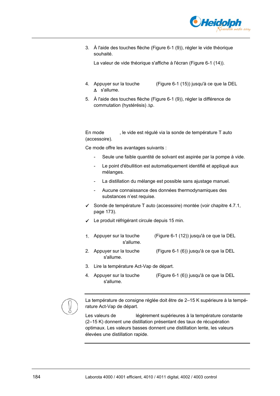 3 mode t auto, 3 mode, T auto | Heidolph LABOROTA 4000 up to 4003 User Manual | Page 186 / 364