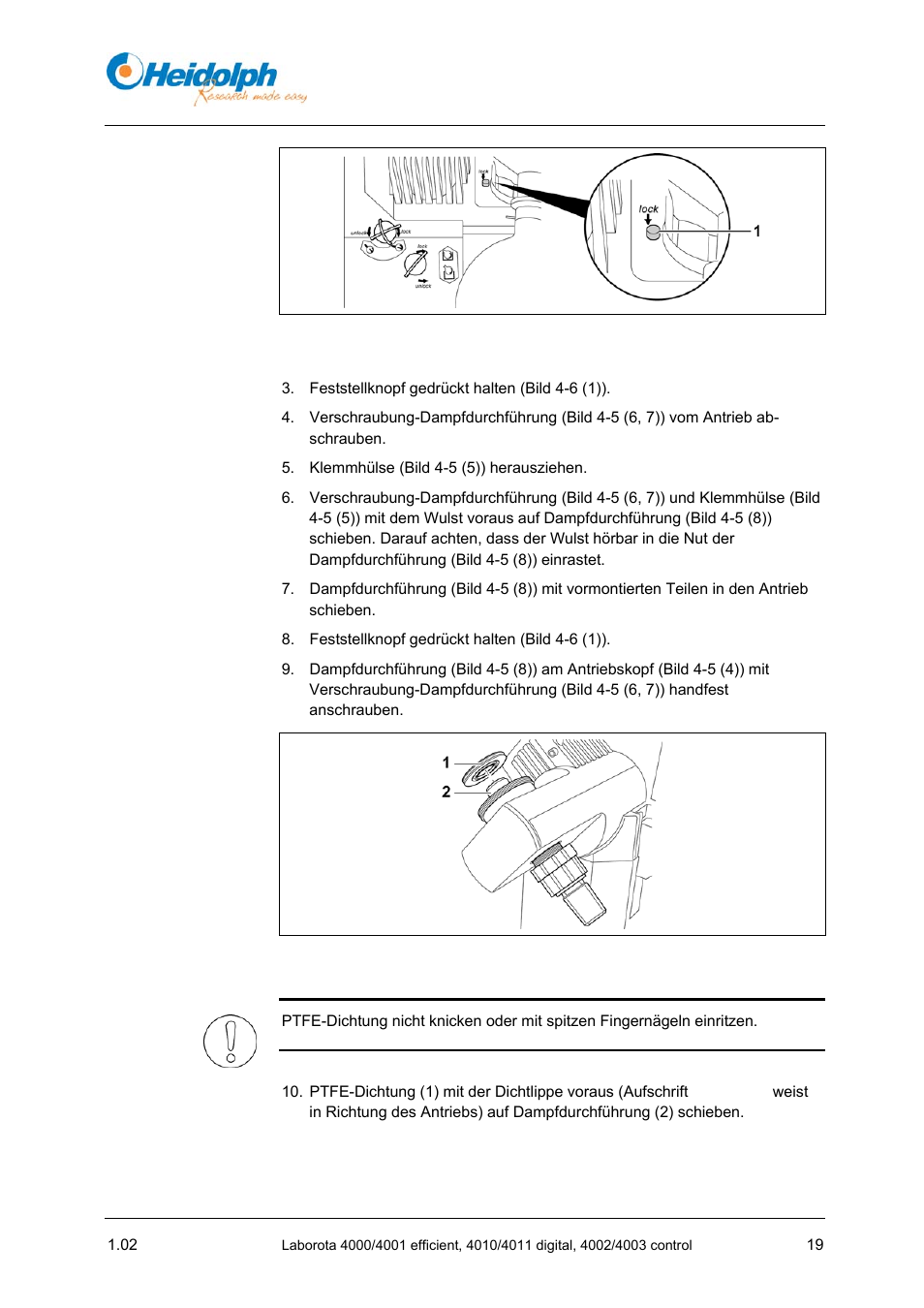 Heidolph LABOROTA 4000 up to 4003 User Manual | Page 21 / 364