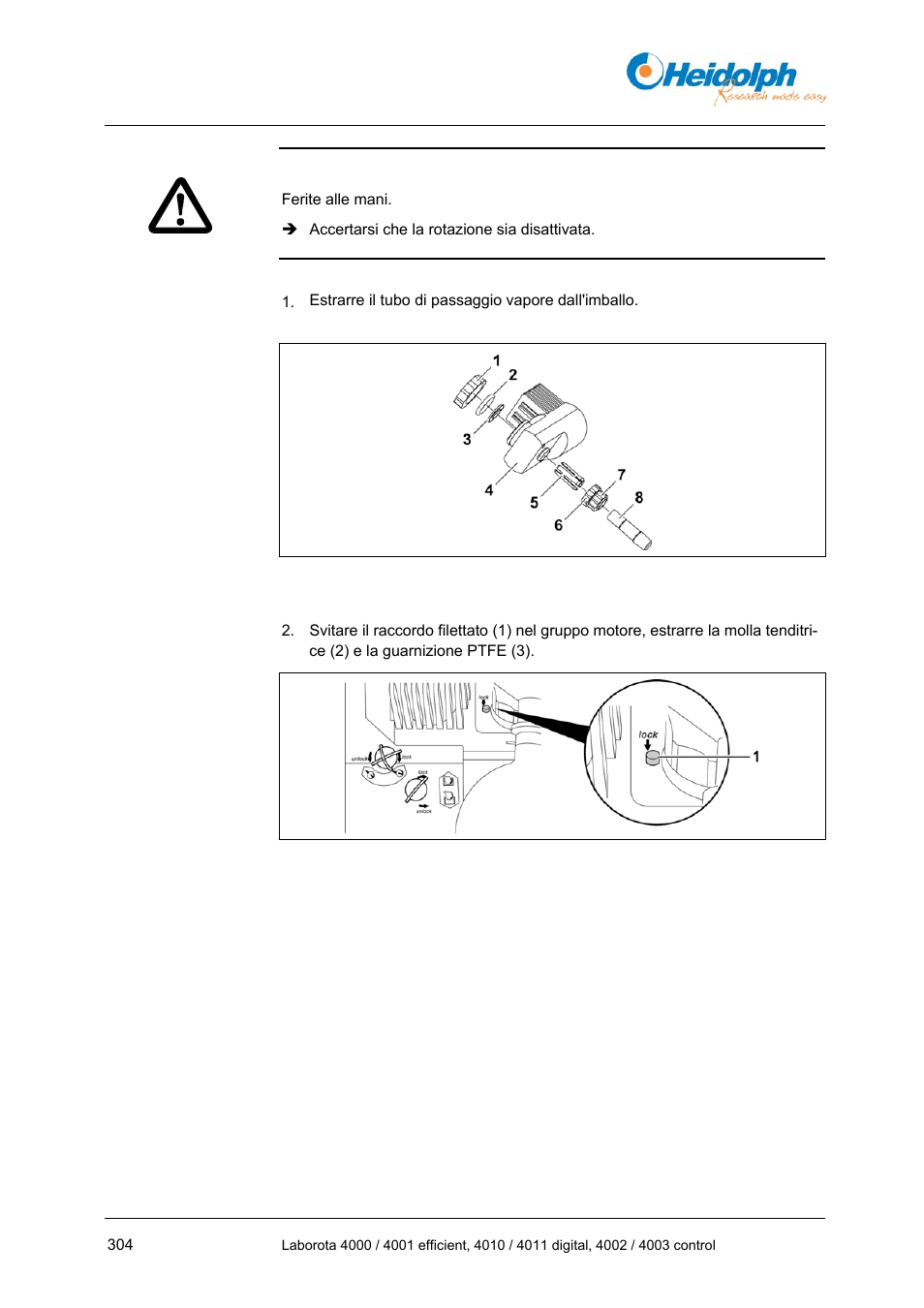 Heidolph LABOROTA 4000 up to 4003 User Manual | Page 306 / 364