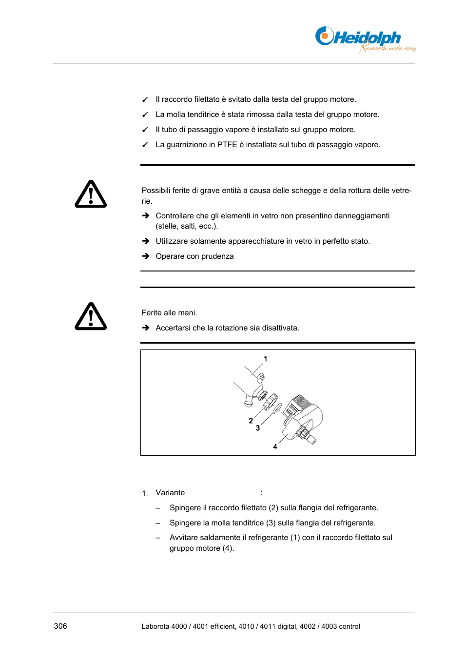 3 installazione refrigerante | Heidolph LABOROTA 4000 up to 4003 User Manual | Page 308 / 364