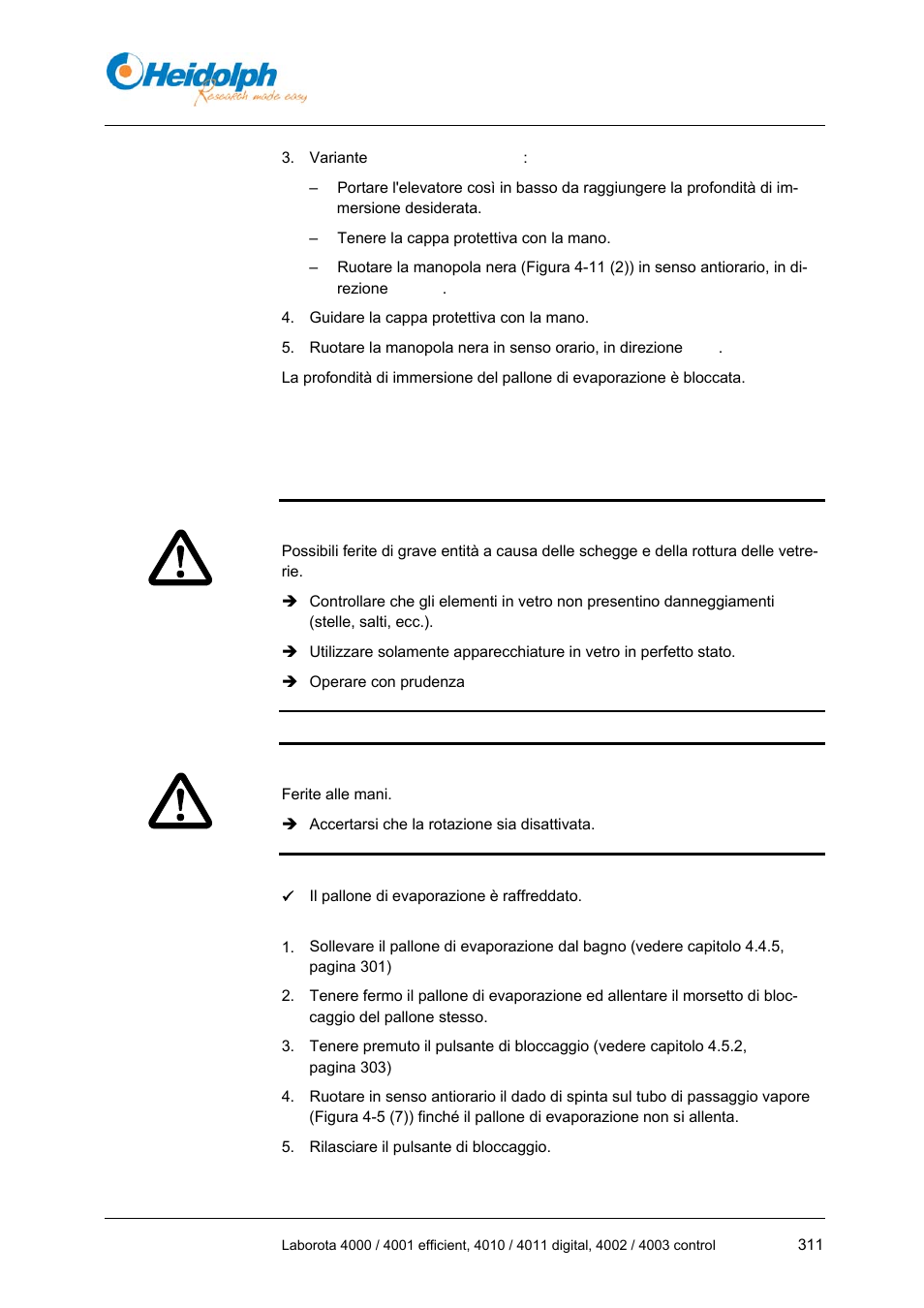 Heidolph LABOROTA 4000 up to 4003 User Manual | Page 313 / 364