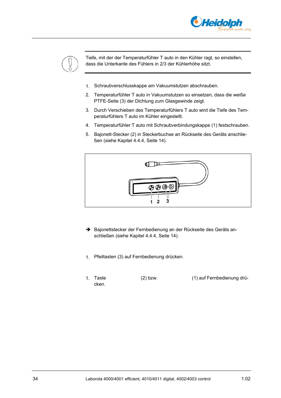 Heidolph LABOROTA 4000 up to 4003 User Manual | Page 36 / 364
