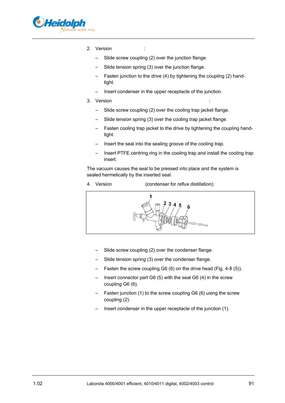 Heidolph LABOROTA 4000 up to 4003 User Manual | Page 93 / 364