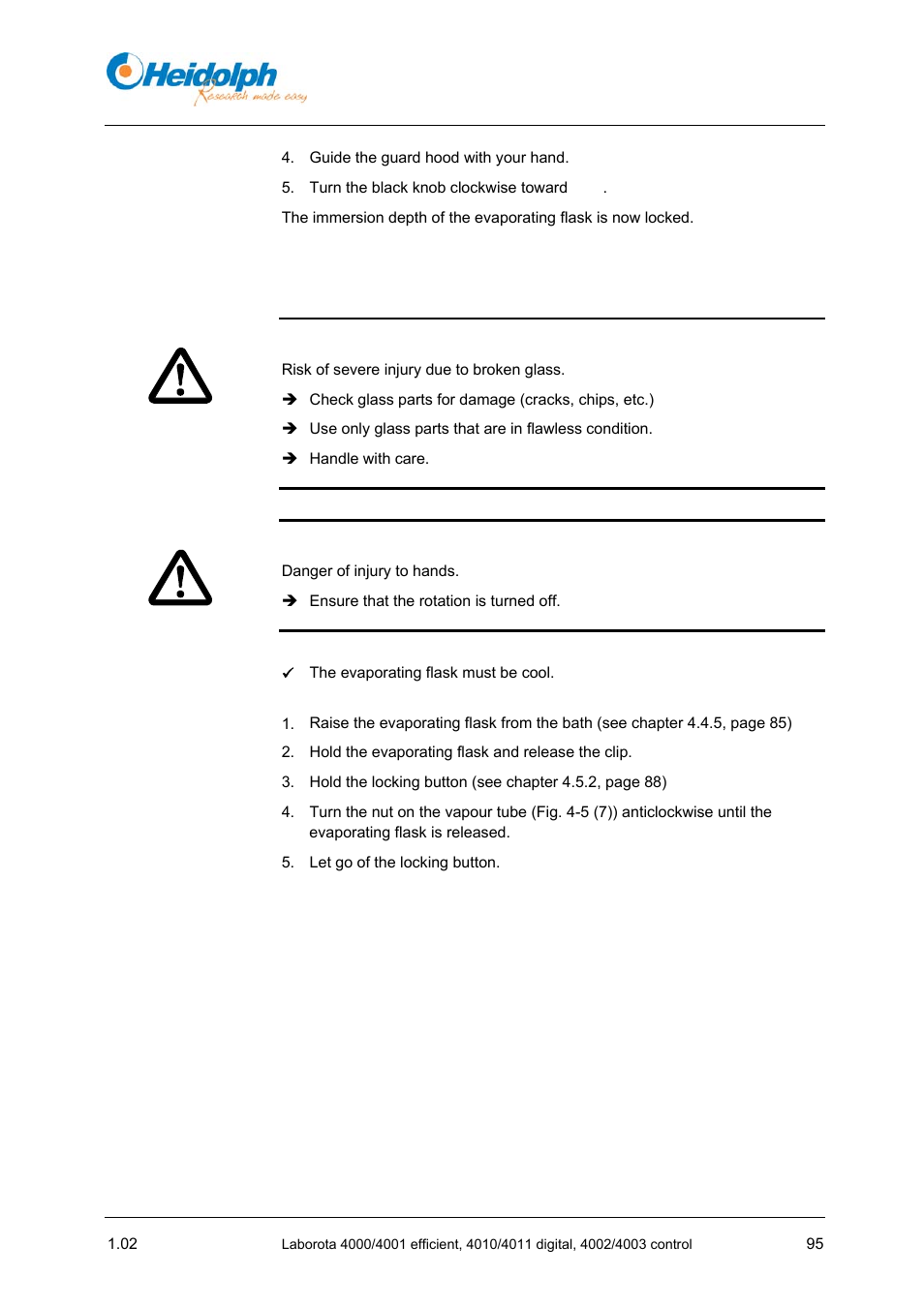 Heidolph LABOROTA 4000 up to 4003 User Manual | Page 97 / 364
