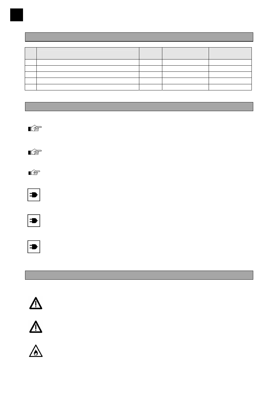 Componenti della fornitura e accessori, Informazioni generali, Avvertenze di sicurezza | Heidolph Heating bath HB 4000 User Manual | Page 42 / 52