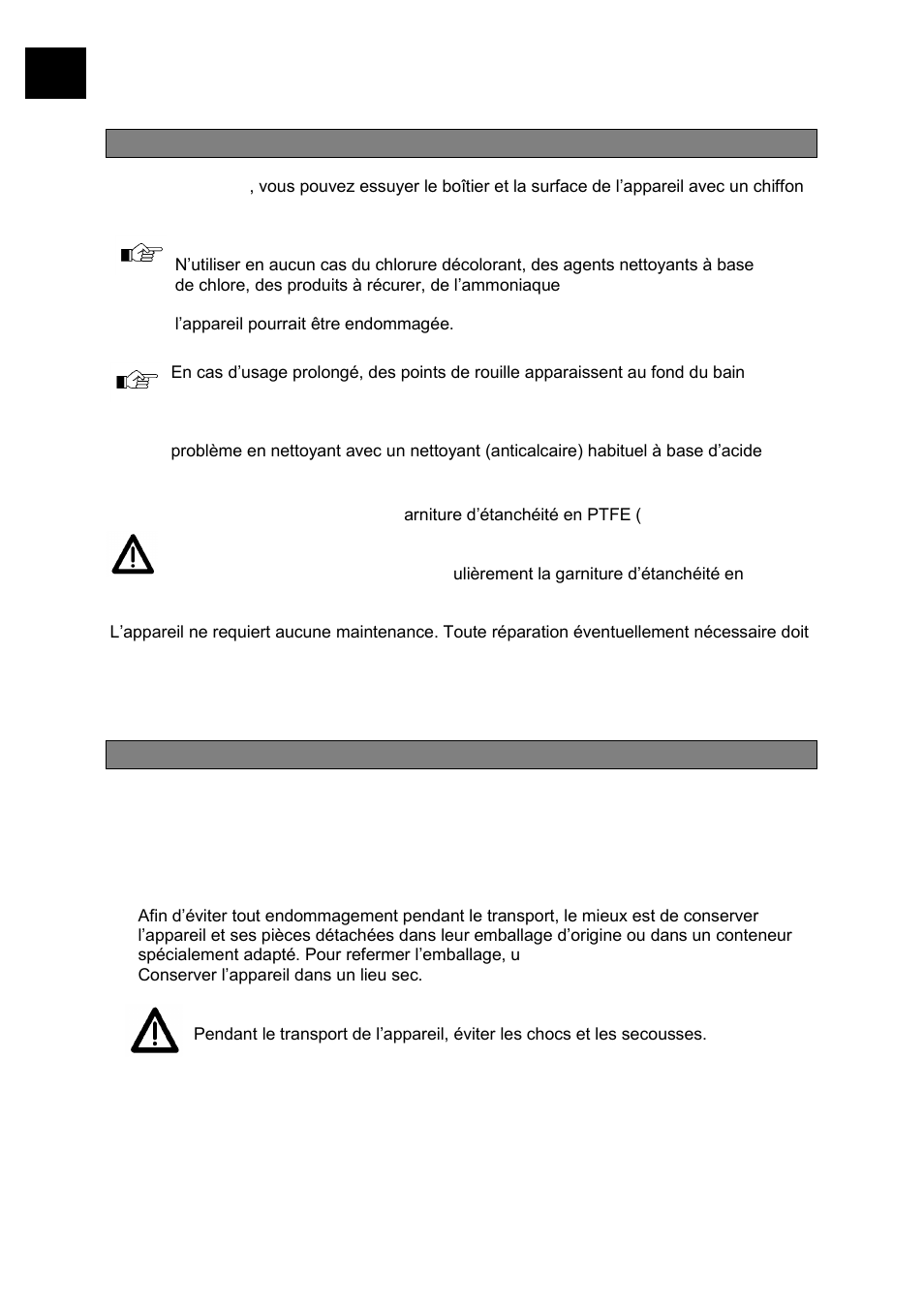 Nettoyage et entretien, Demontage, transport et stockage | Heidolph LABOROTA 20 eco User Manual | Page 104 / 180