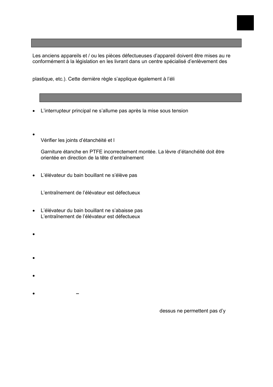Elimination, Perturbations | Heidolph LABOROTA 20 eco User Manual | Page 105 / 180
