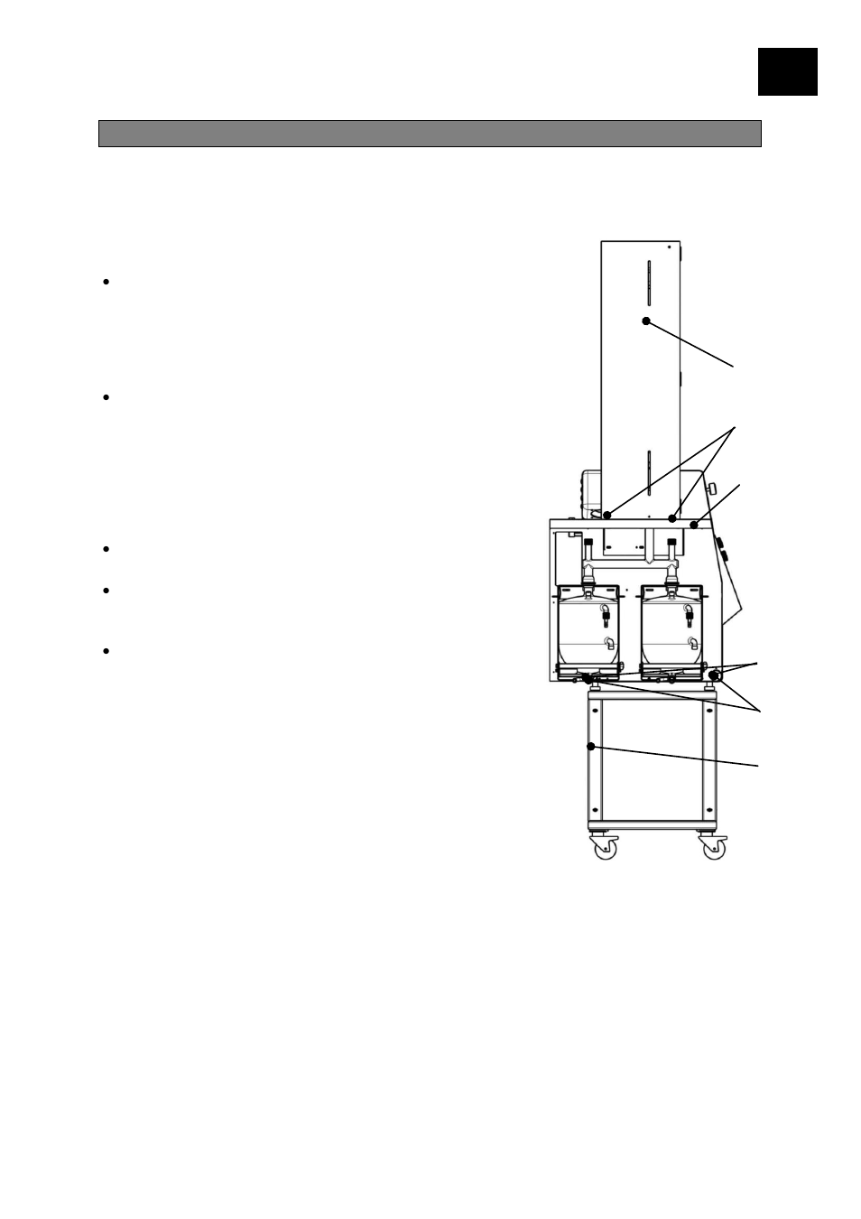 Aufbau teil 1, Aufstellung des gerätes, E 11 | Heidolph LABOROTA 20 eco User Manual | Page 11 / 180