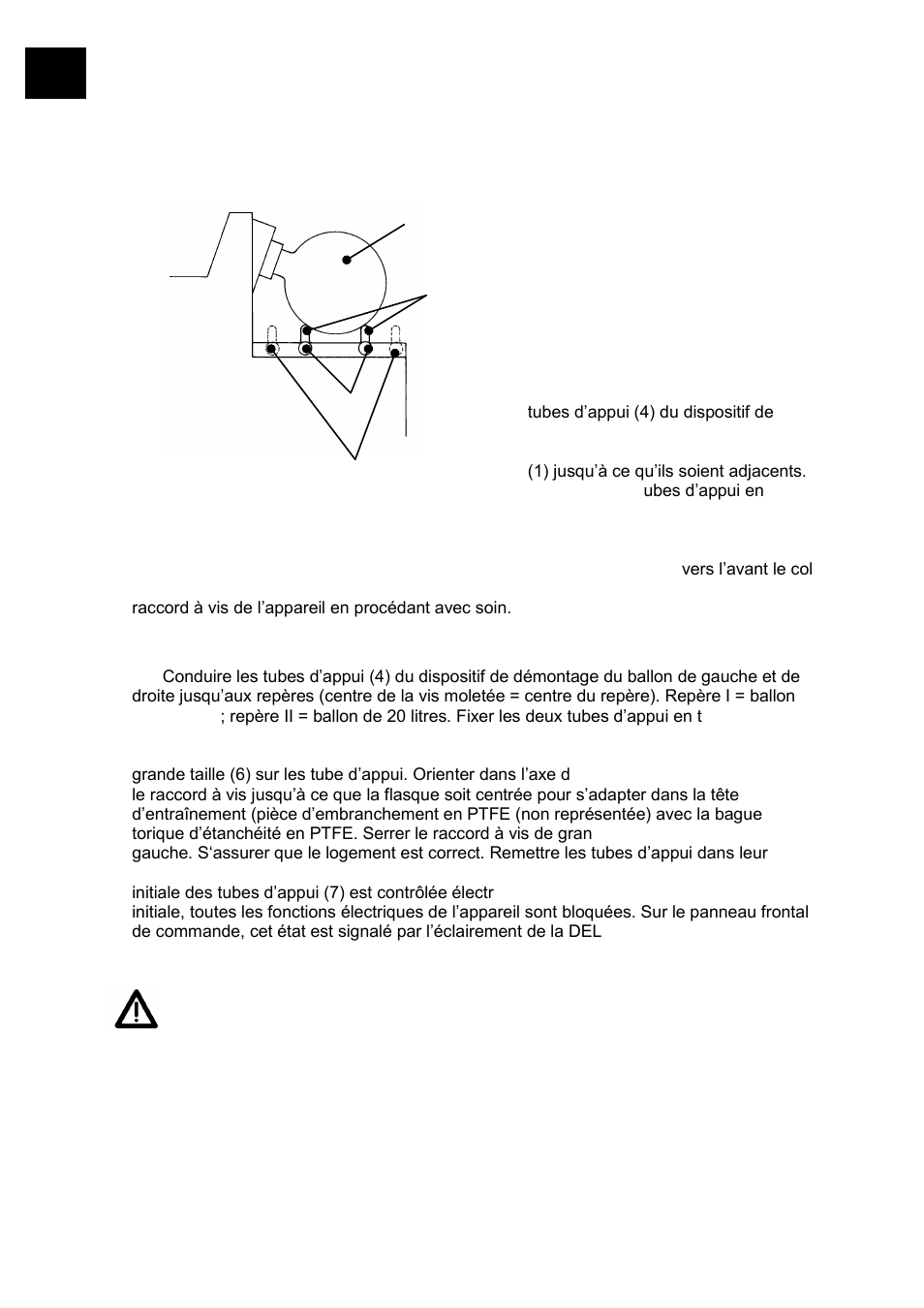 Fonction du dispositif de démontage du ballon | Heidolph LABOROTA 20 eco User Manual | Page 92 / 180