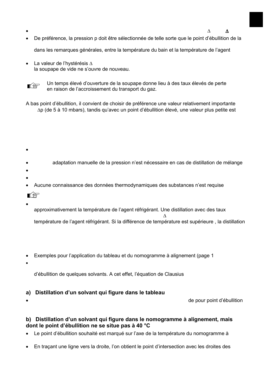 Caractéristiques des solvants | Heidolph LABOROTA 20 compact and safety User Manual | Page 121 / 284