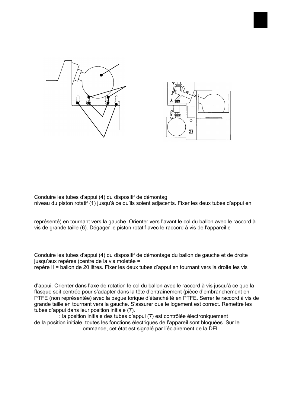 Fonction du dispositif de démontage du ballon | Heidolph LABOROTA 20 compact and safety User Manual | Page 161 / 284