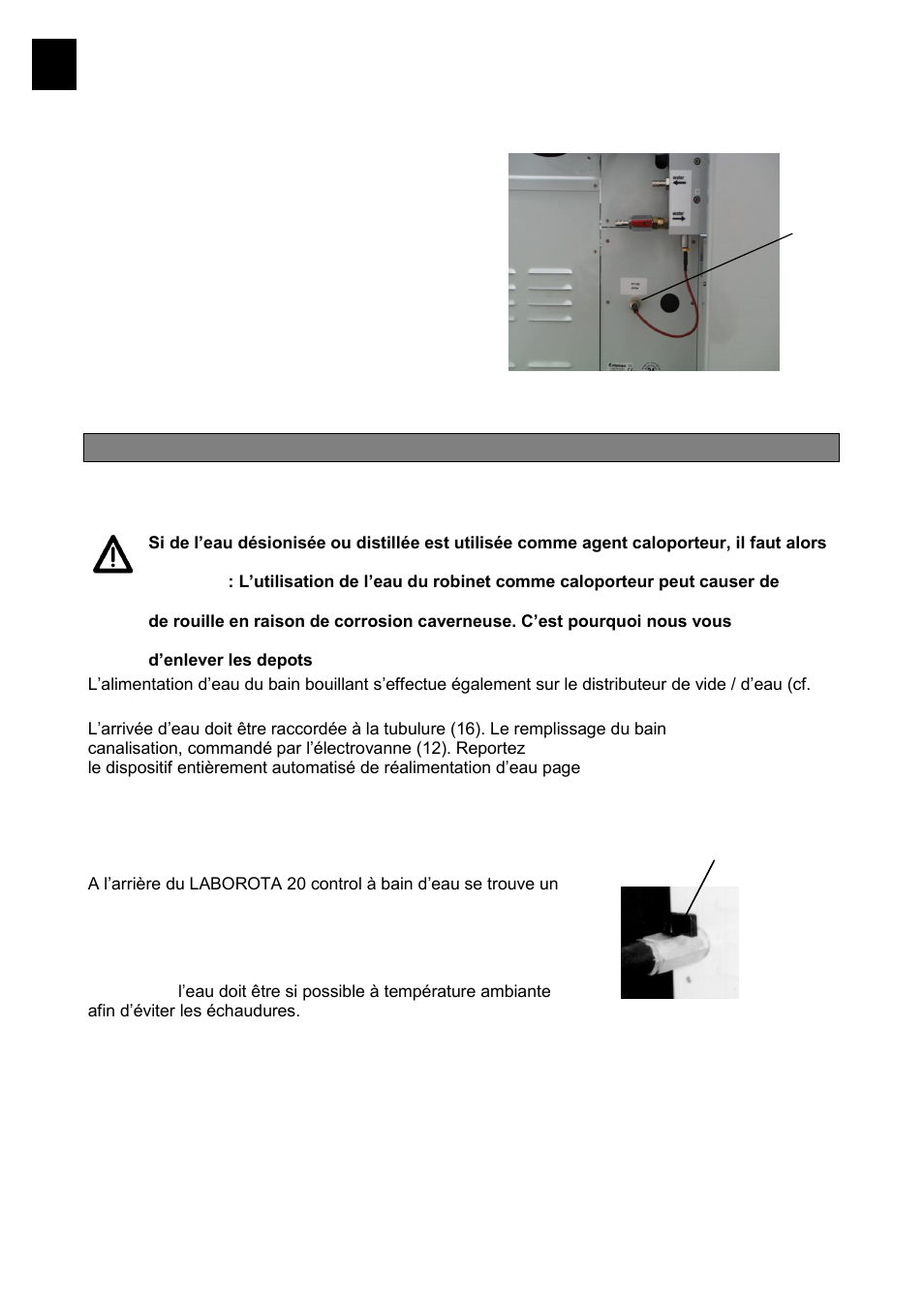 Sonde de température pt100 chiller, Fonctions et manipulations du bain de chauffage | Heidolph LABOROTA 20 compact and safety User Manual | Page 164 / 284