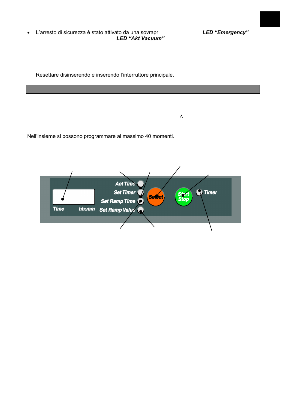 Funzionamento a tempo e funzionamento a rampa, Impostare i valori di rampa | Heidolph LABOROTA 20 compact and safety User Manual | Page 265 / 284