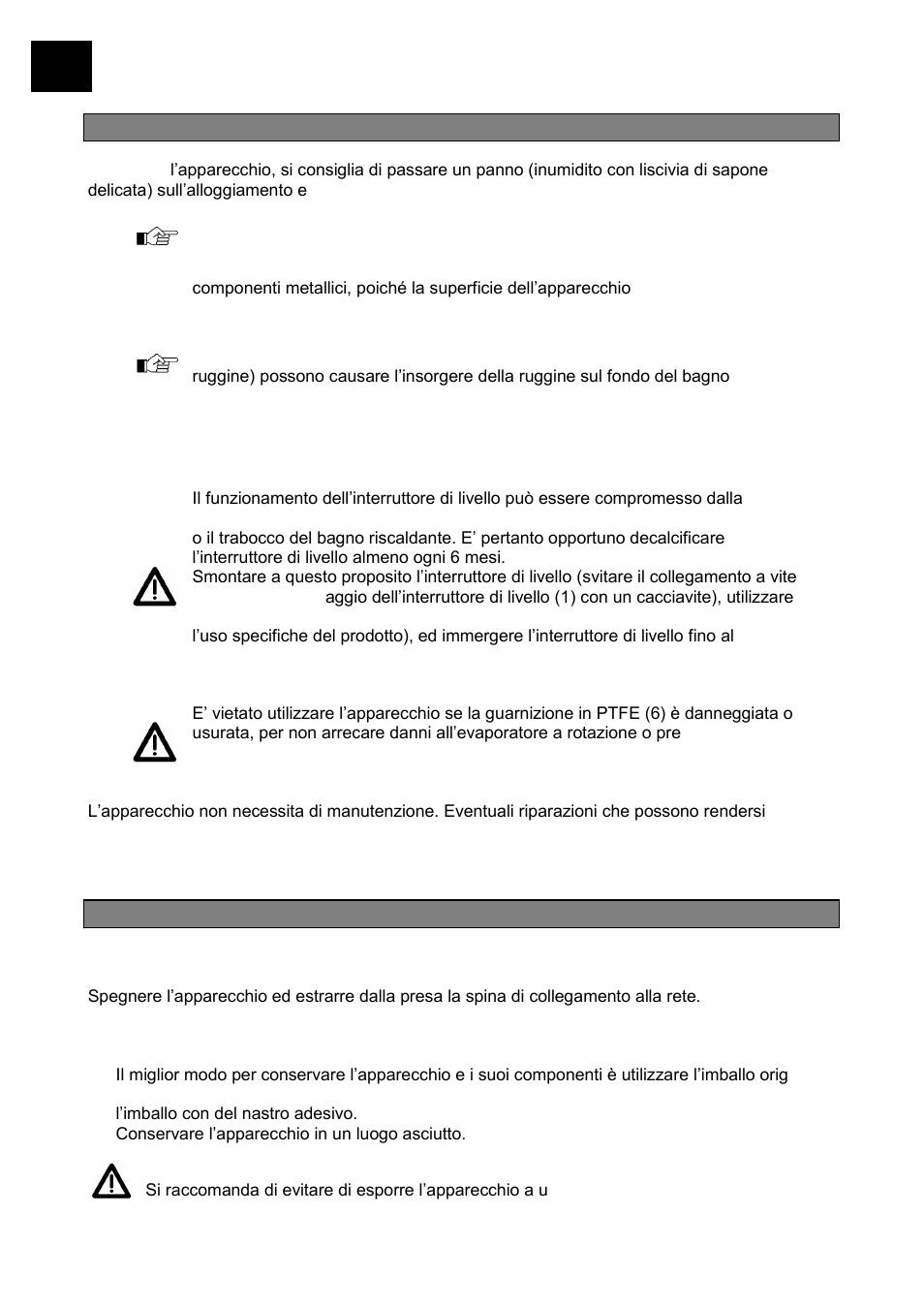 Pulizia e manutenzione, Smontaggio, trasporto e stoccaggio | Heidolph LABOROTA 20 compact and safety User Manual | Page 280 / 284