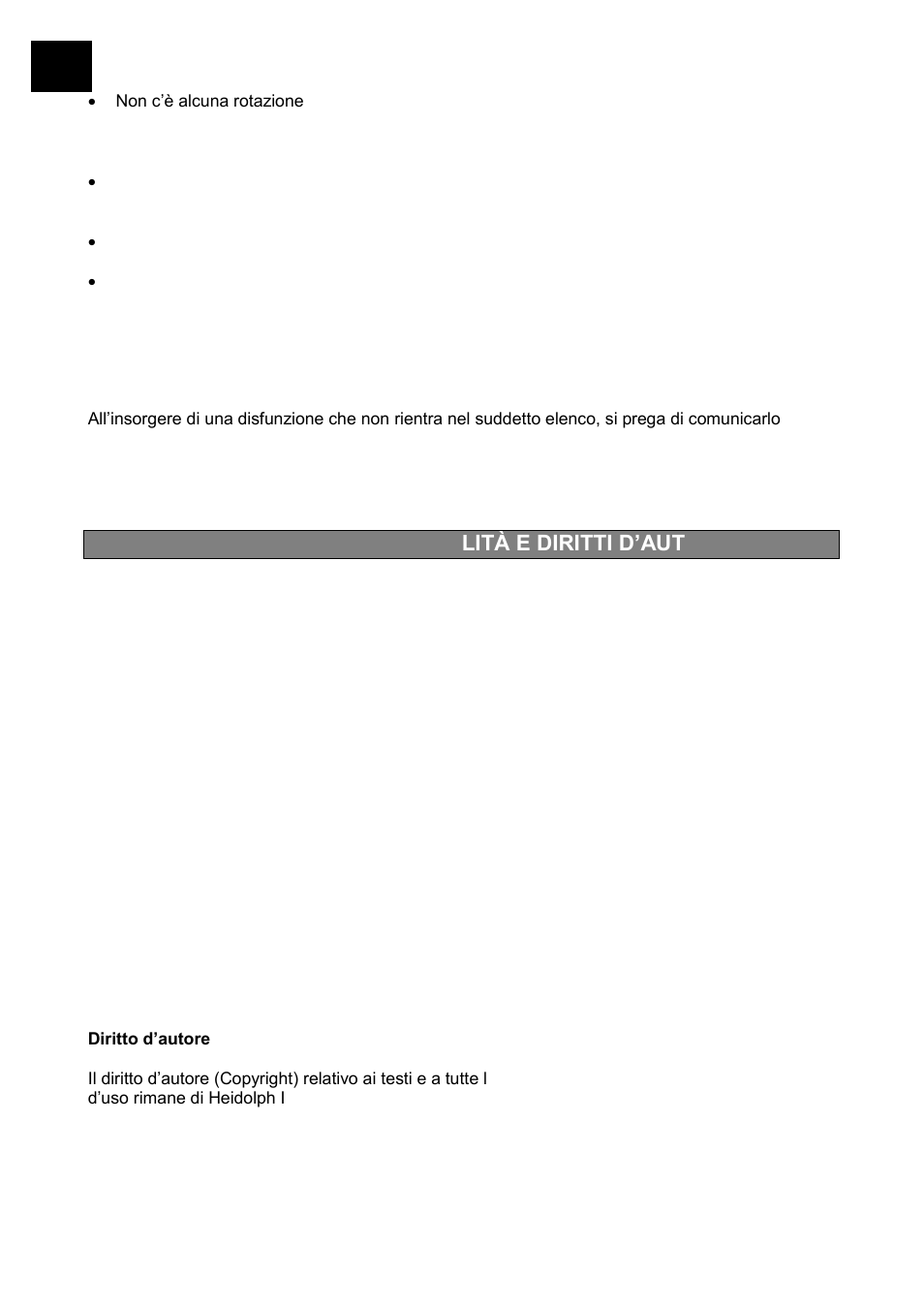 Garanzia, responsabilità e di, Ritti d’autore | Heidolph LABOROTA 20 compact and safety User Manual | Page 282 / 284