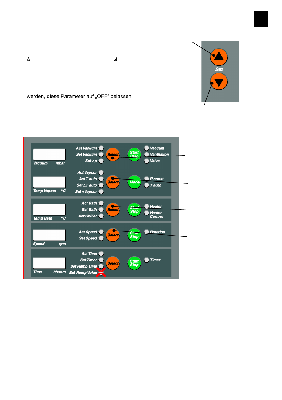 Off off | Heidolph LABOROTA 20 compact and safety User Manual | Page 41 / 284