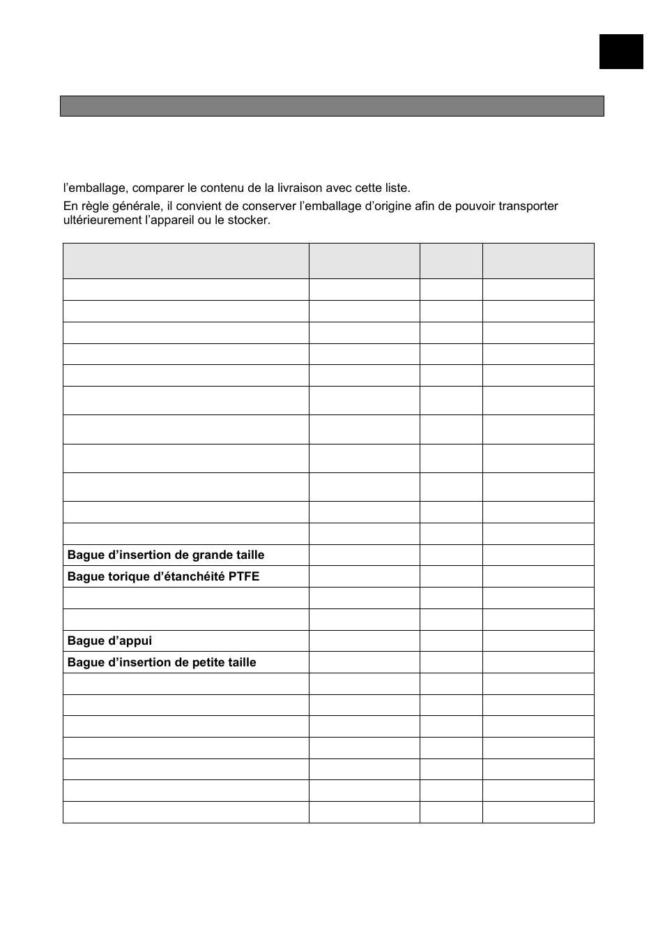 Volume de livraison, Volume de livraison et accessoires | Heidolph LABOROTA 20 automatic User Manual | Page 129 / 190