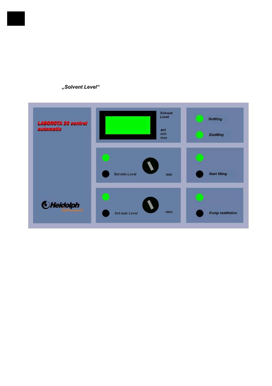 Befüllung des verdampferkolbens | Heidolph LABOROTA 20 automatic User Manual | Page 48 / 190