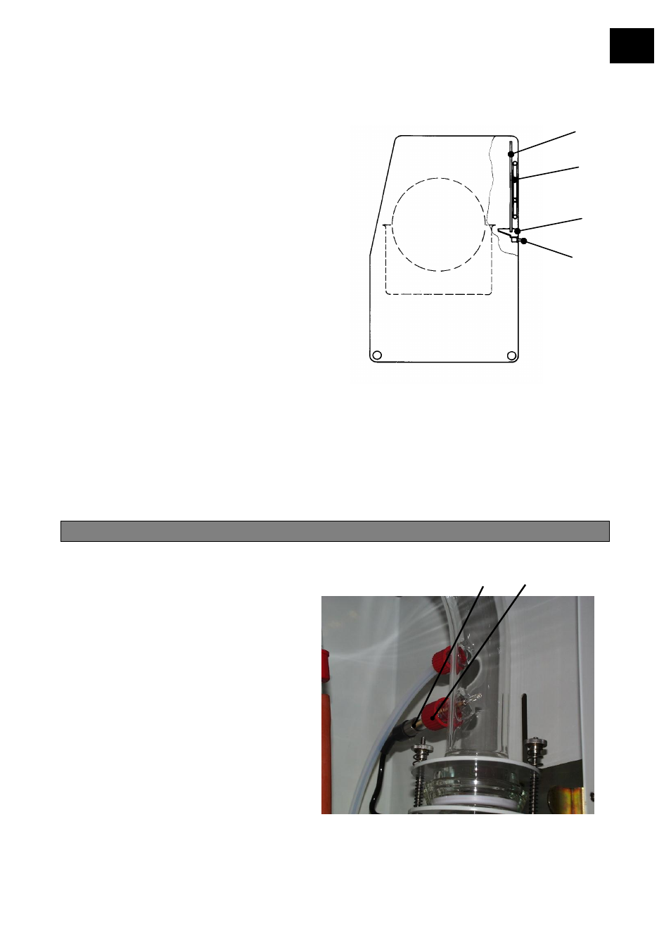 Kondensatabführung (nur bei wasserbad), Funktionen ühs heizbad, Beschreibung zubehör | Temperaturfühler für siedetemperatur, E 59 | Heidolph LABOROTA 20 automatic User Manual | Page 59 / 190