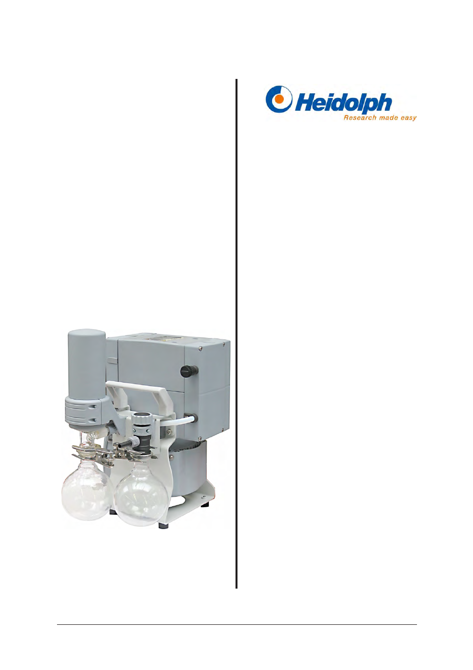 Heidolph ROTAVAC 20 User Manual | 35 pages