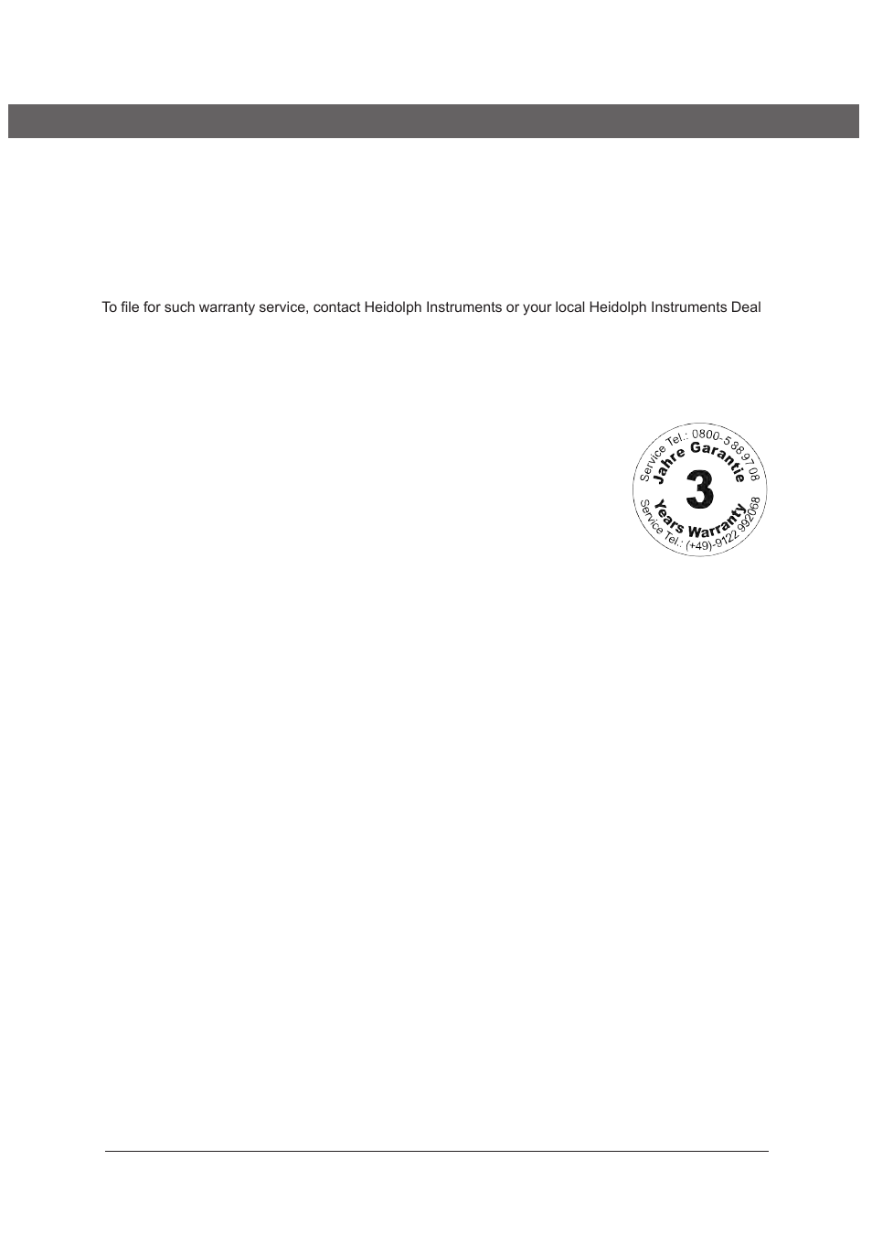 7 warranty, liability, copyright | Heidolph ROTAVAC 20 User Manual | Page 31 / 35