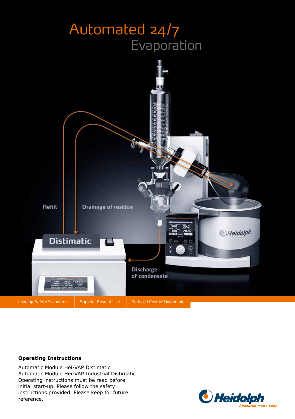 Heidolph Automatic Module Distimatic User Manual | 52 pages