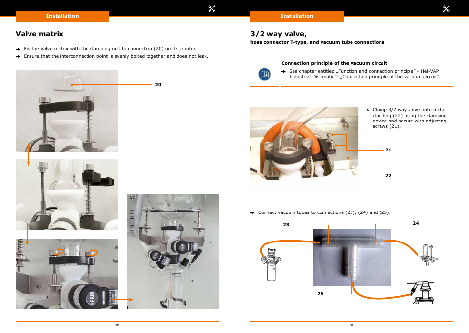 Valve matrix, 3/2 way valve | Heidolph Automatic Module Distimatic User Manual | Page 36 / 52