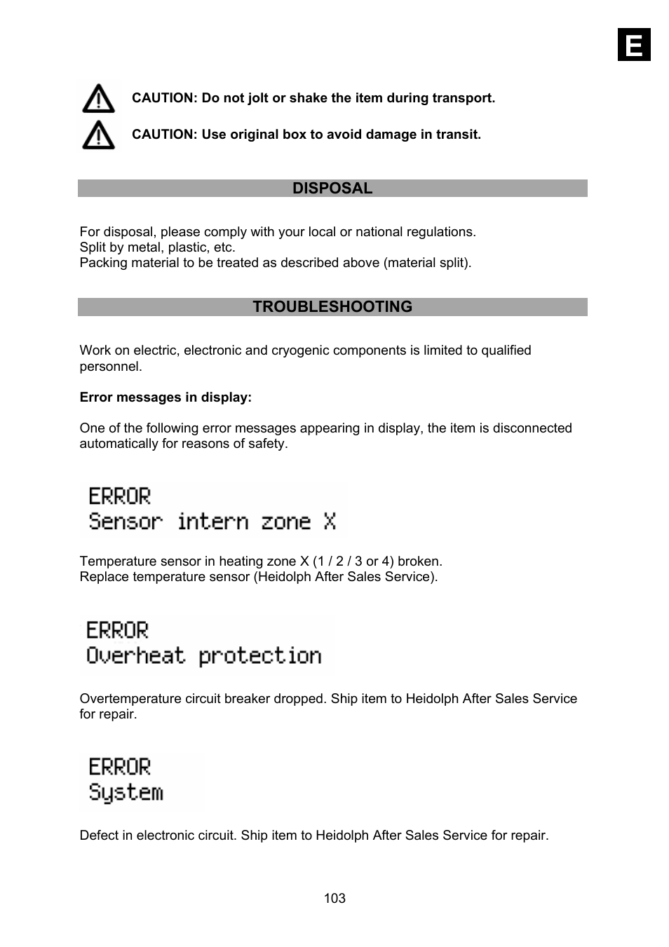 Heidolph Synthesis 1 User Manual | Page 103 / 268