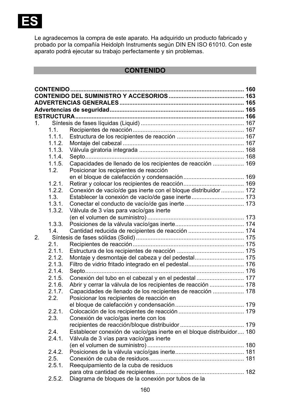 Ies i | Heidolph Synthesis 1 User Manual | Page 160 / 268