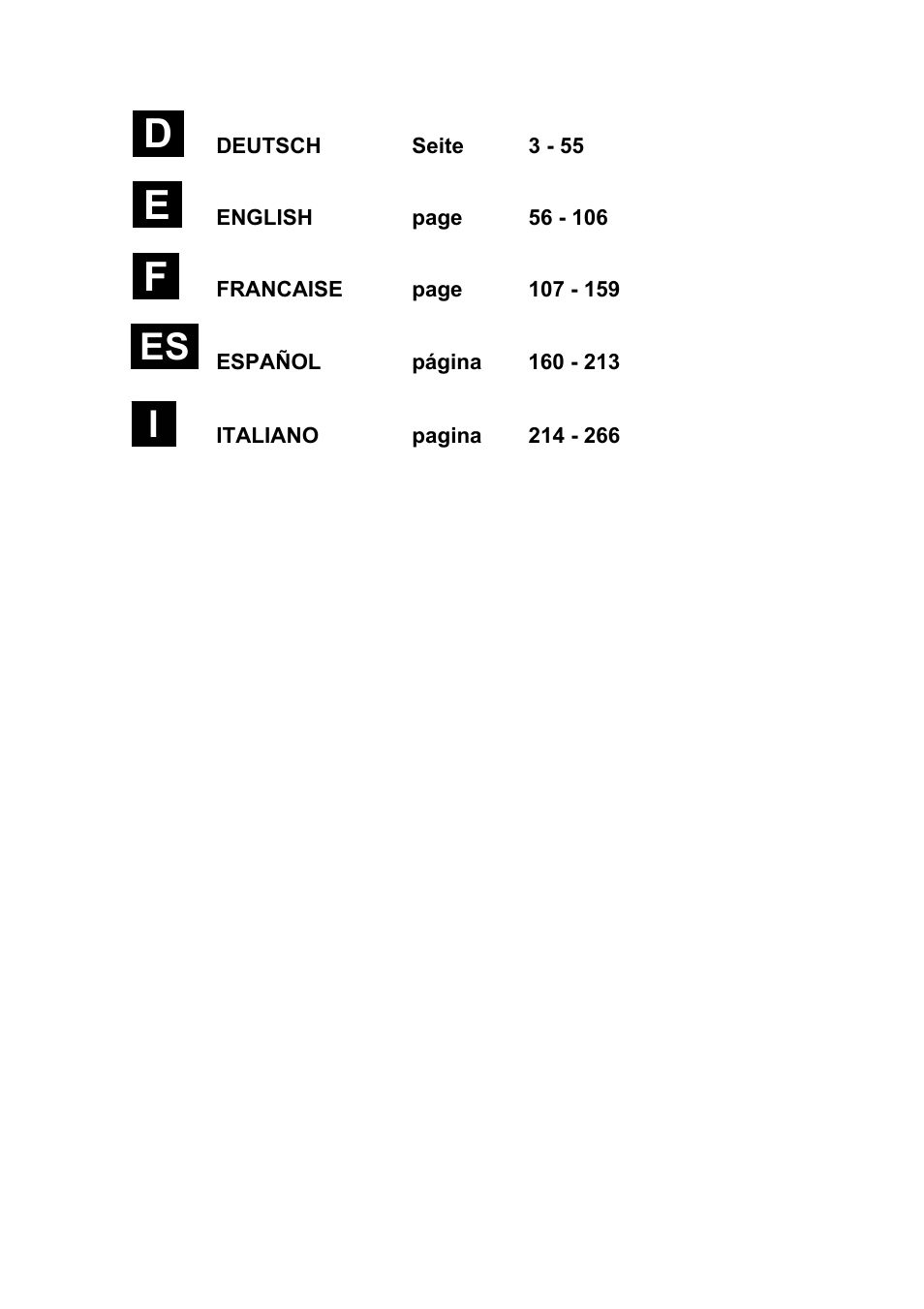 Id i, Ie i, If i | Es i | Heidolph Synthesis 1 User Manual | Page 2 / 268