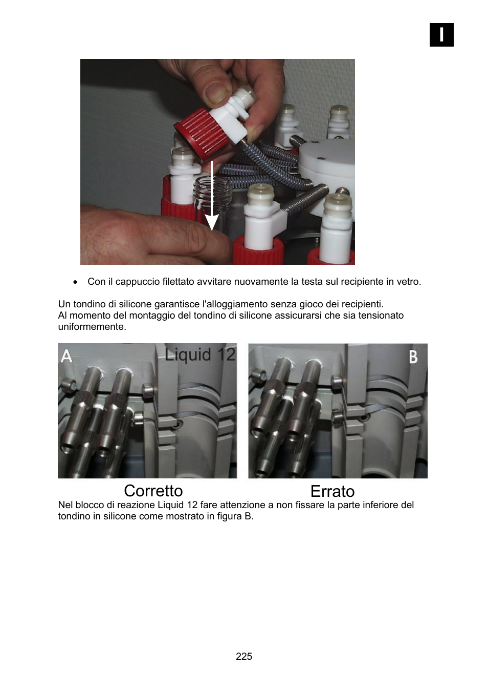 Corretto errato | Heidolph Synthesis 1 User Manual | Page 225 / 268