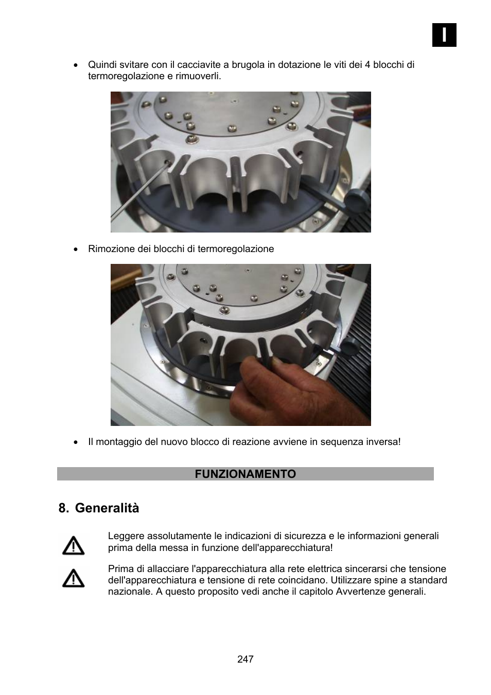 Generalità | Heidolph Synthesis 1 User Manual | Page 247 / 268