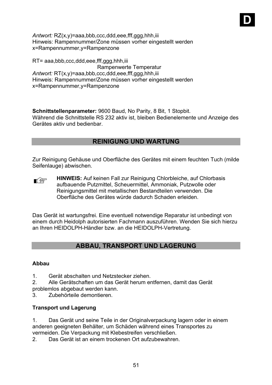 Id i | Heidolph Synthesis 1 User Manual | Page 51 / 268