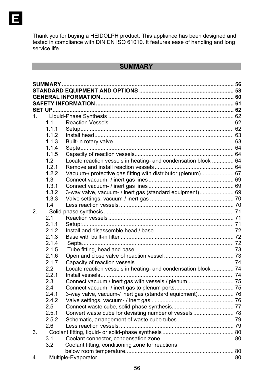 English | Heidolph Synthesis 1 User Manual | Page 56 / 268